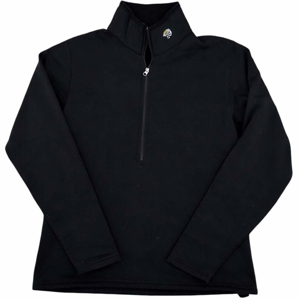 Mountain Hardwear Womens Quarter Zip Pullover Jacket Medium Black